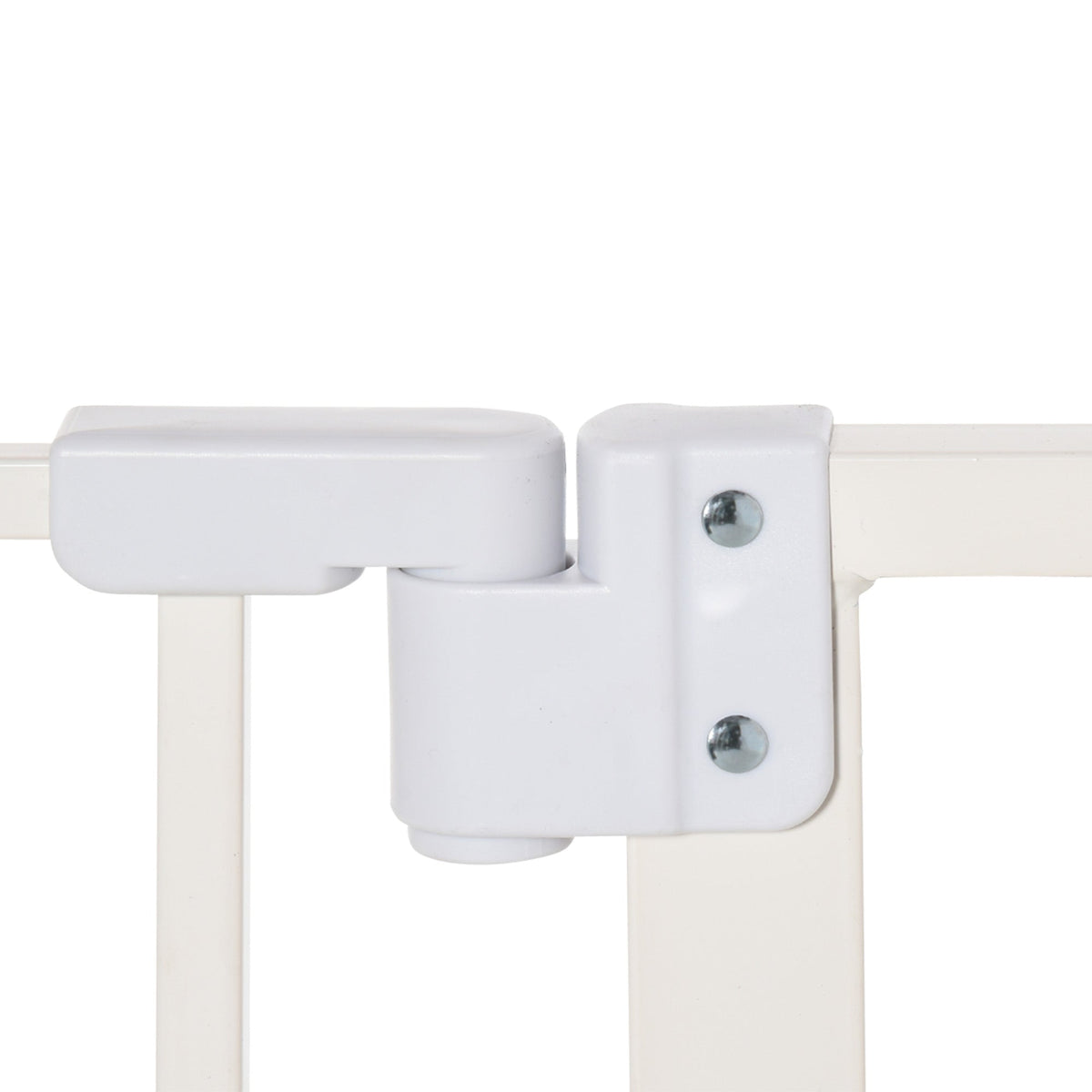 Door Safety Gate, No Drilling, Double Lock, 97.5 x 104.1 cm, Metal