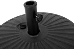 Umbrella Base, Water/Sand Filled Round, Black