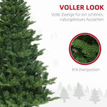 Artificial Christmas Tree, 180cm, 818 Tips, Folding System, Green