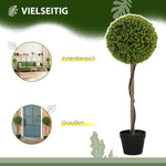 Artificial Eucalyptus, 90 cm Indoor Plant in Pot, Green