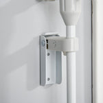 Dog Barrier, 3 Elements, Safety Door, White Plastic