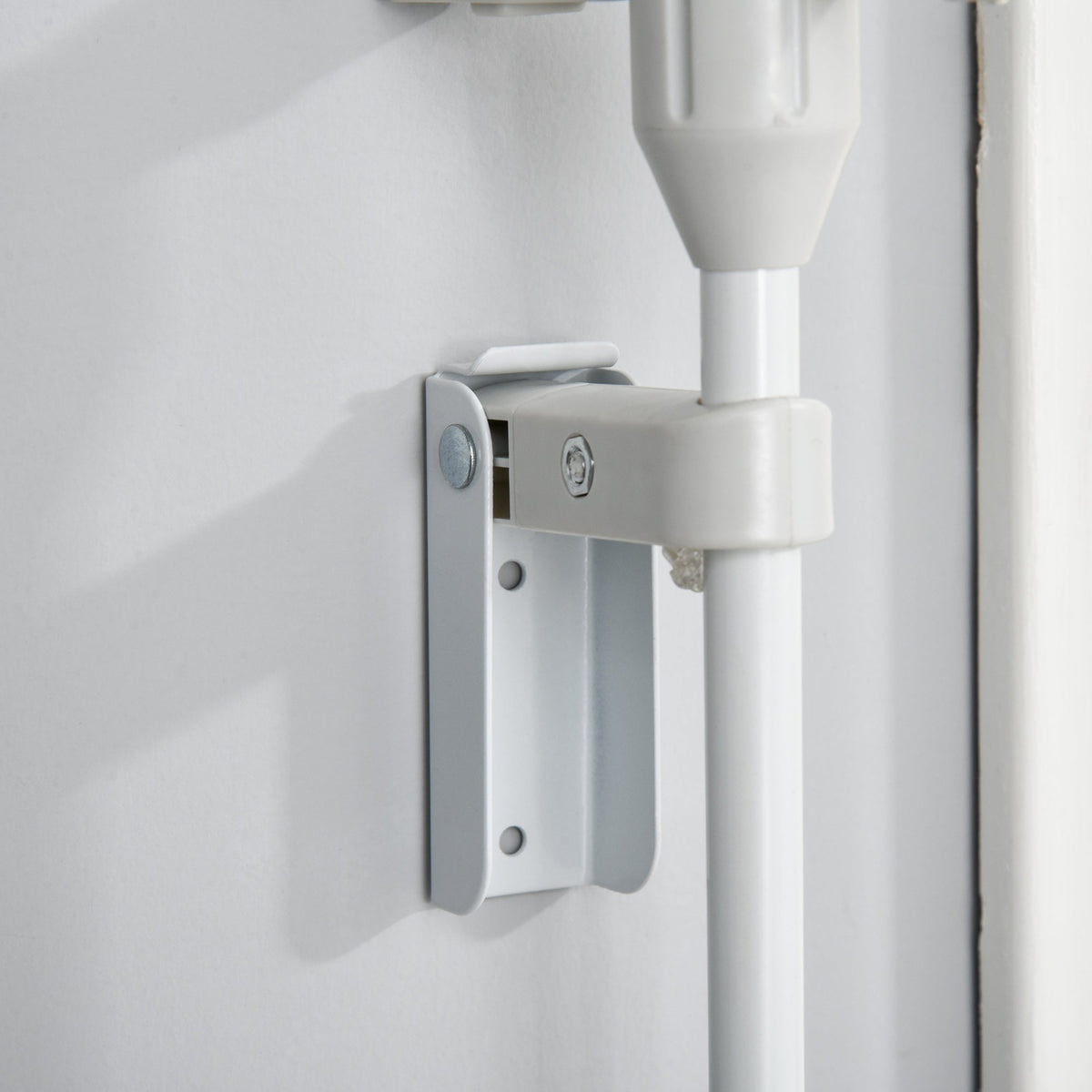Dog Barrier, 3 Elements, Safety Door, White Plastic