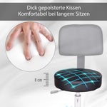 Rolling Stool Swivel Work Cosmetic Professional Salon