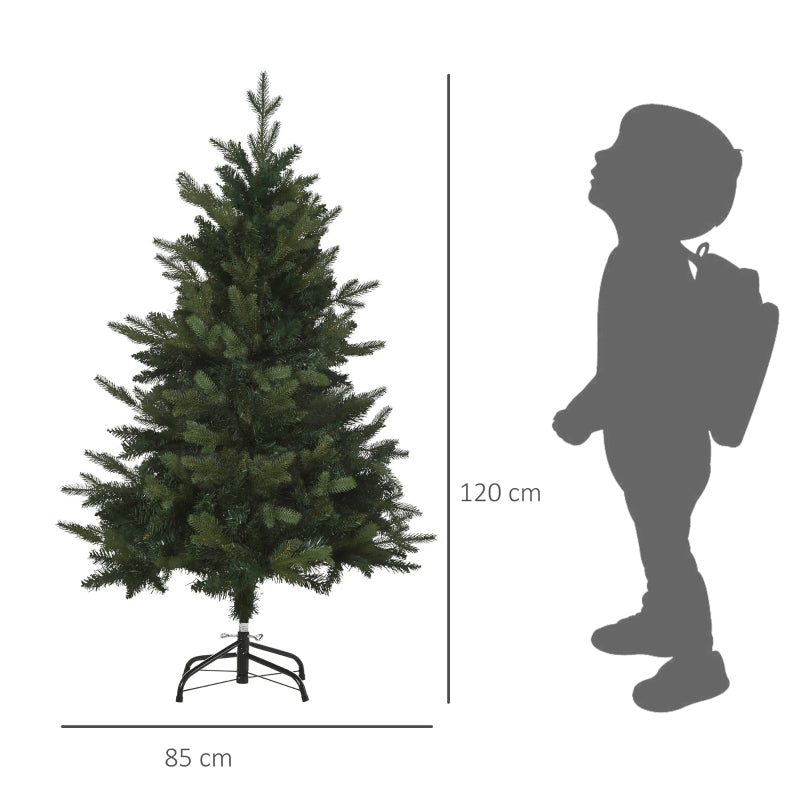 Christmas Tree, Artificial Fir, 1.2m, Green