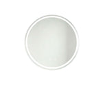 Round LED Bathroom Mirror 80x80cm, Dimmable Fog-Free Glass