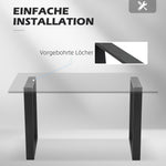 Table Legs, Square Profile Steel, Black