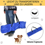 Dog Agility Set, 3-in-1 Hurdles with Carry Bag, Yellow