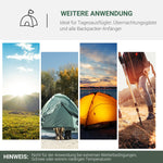 Tent 2 Person Camping Dome, Polyester Gray