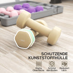 Dumbbell Set 6-Piece Adjustable 0.5/1/1.5kg Weights with Case