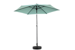 9 Ft Double Sided Outdoor Umbrella, Rectangular Large with Crank, Light Green