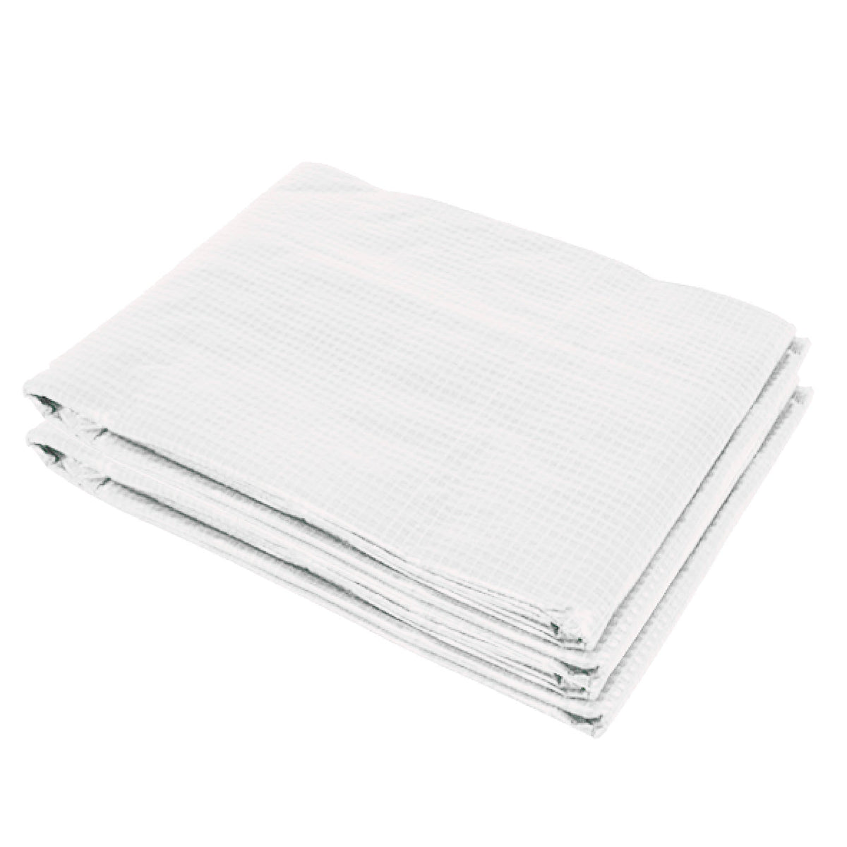Replacement Cover 600x300x200cm, Front Door, 12 Windows, Tear-Resistant Film, White
