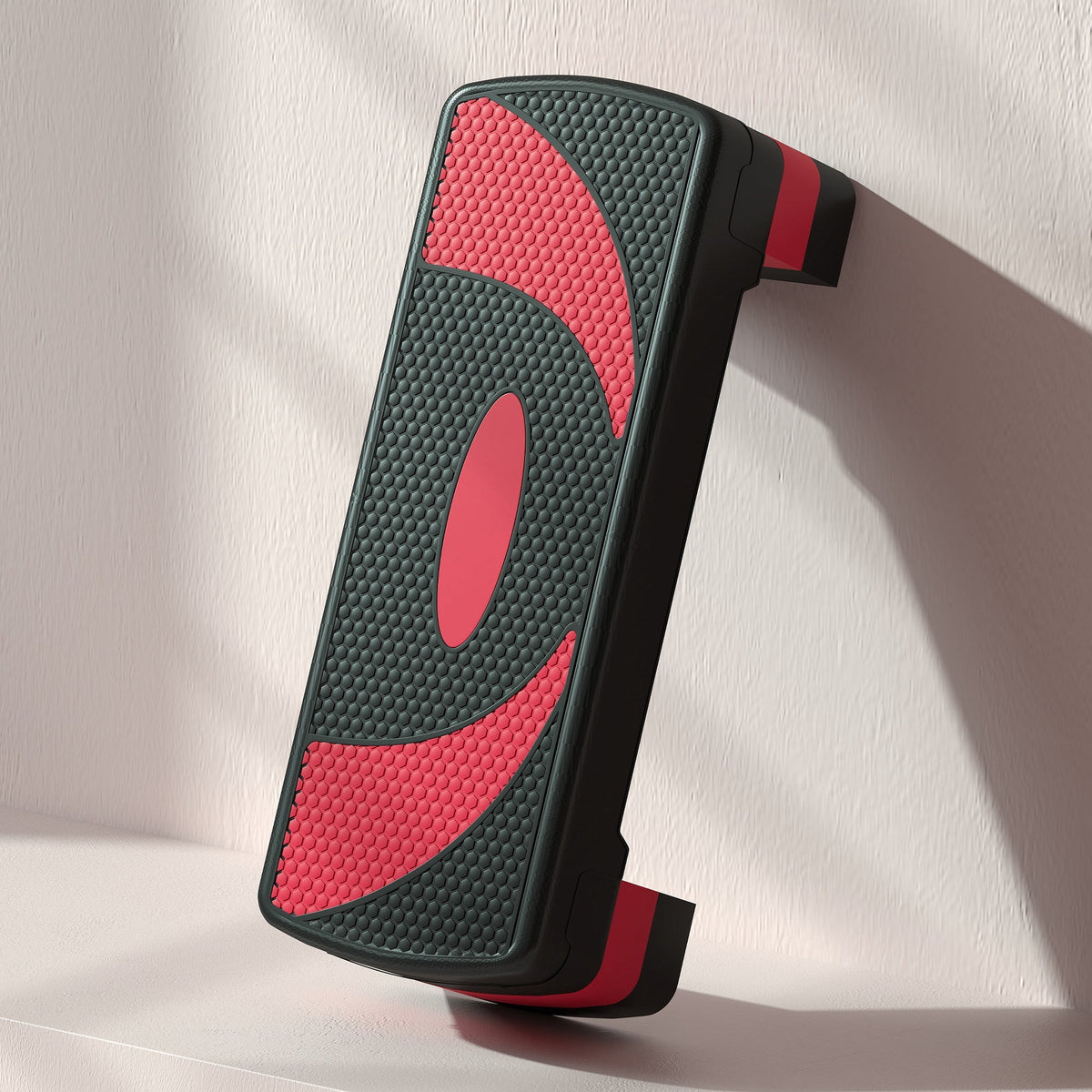 Step Board Aerobic Stepper, Height Adjustable, 150 kg, Red