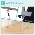 Grooming Table, Foldable Pet, Dogs & Cats, Metal Black