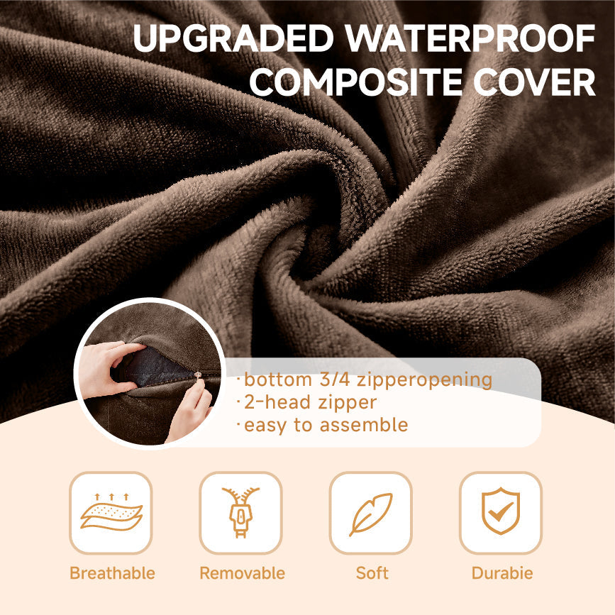 Beanbag Chair 90 Soft Comfortable Reading Sofa for Adults
