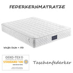 Upholstered Double Bed, USB-C Charging Headboard Storage 140x200, Linen Material