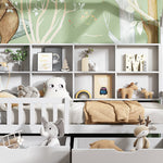 House Bed 90x200cm Multifunctional Storage Bookshelf 2 Drawers Fireplace Shape - White