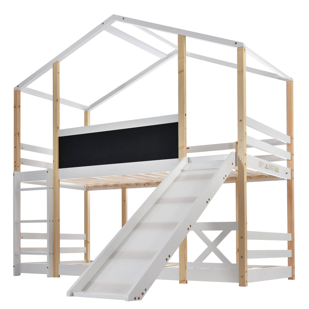 Kids Indoor Play Slide - Toddler Climber Activity Set, Plastic