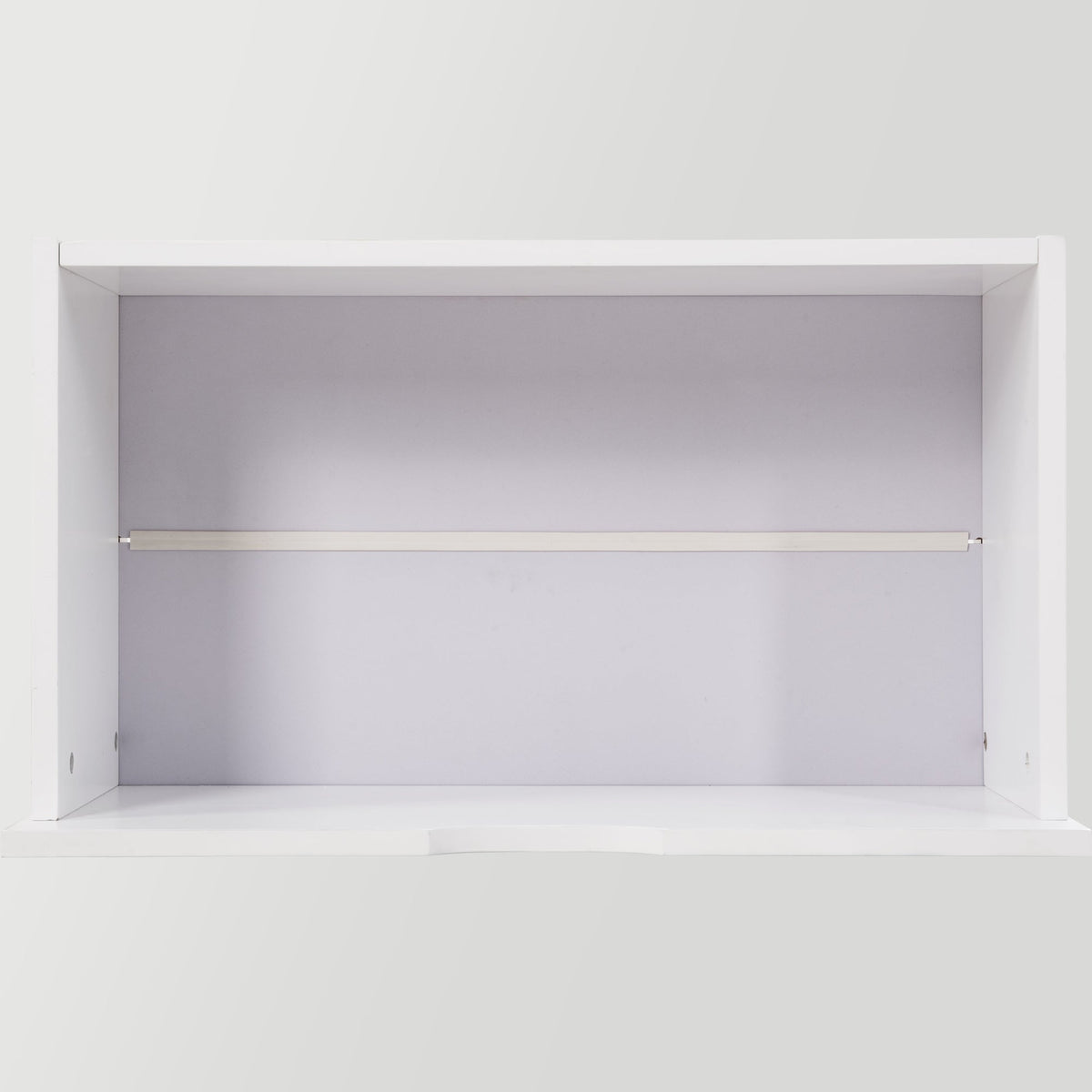 Cot Bedside Cabinet with 2 Drawers, White