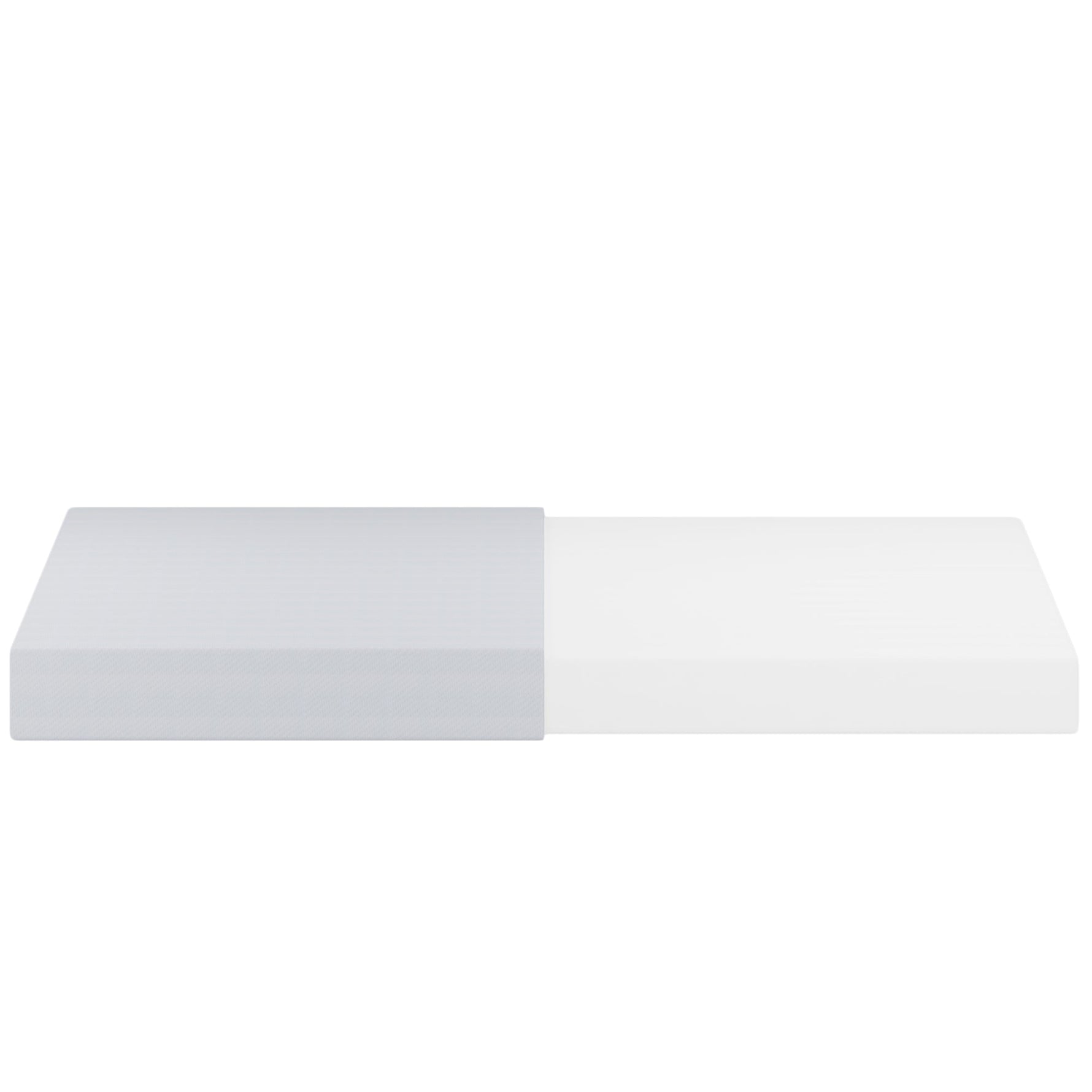 Mattress Comfortable Bedspread with Anti-slip Grips, Oeko-Tex Certified, Ergonomic, Breathable, Durable, Firmness H3, 90x200cm