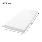 Mattress Comfortable Bedspread with Anti-slip Grips, Oeko-Tex Certified, Ergonomic, Breathable, Durable, Firmness H3, 90x200cm