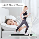 Treadmill, 2-in-1, 1-6 km/h, LED Display, Bluetooth, Foldable