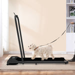 Treadmill, 2-in-1 with Remote Control, LED Display & Bluetooth Speaker, Foldable
