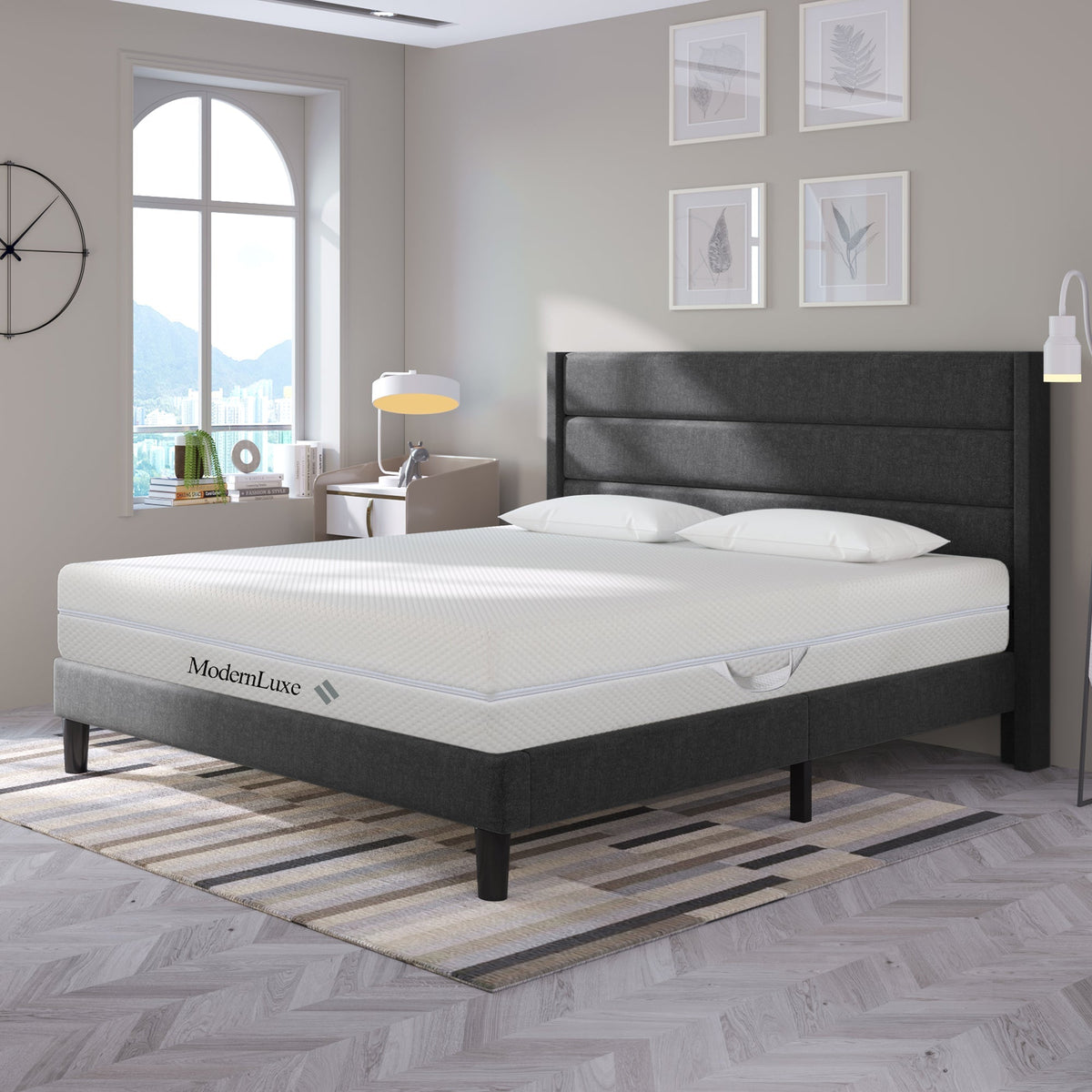Cold Foam Double Mattress 140x200 7-Zone Comfort Foam, 20cm High