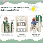 Combined Slide for Children Long Slide Storage Box Tunnel Steel