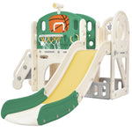 Combined Slide for Children Long Slide Storage Box Tunnel Steel