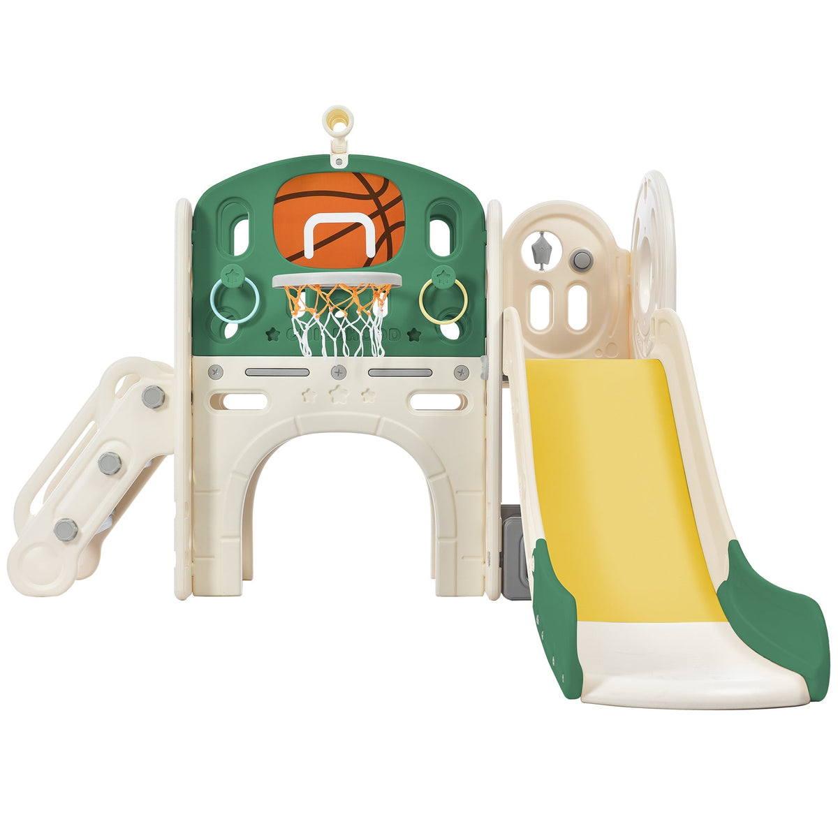 Combined Slide for Children Long Slide Storage Box Tunnel Steel