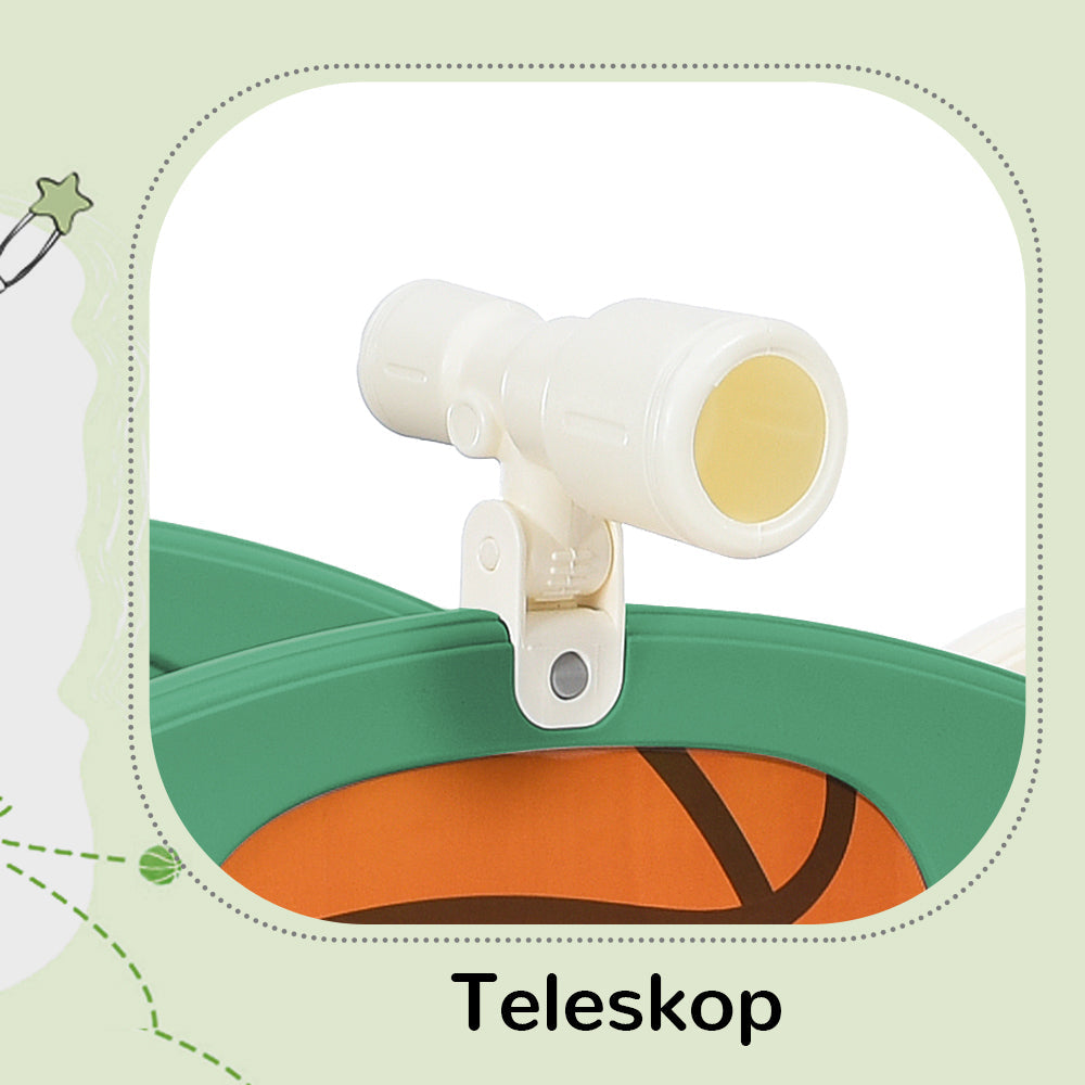 Combined Slide for Children Long Slide Storage Box Tunnel Steel