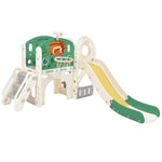 Combined Slide for Children Long Slide Storage Box Tunnel Steel