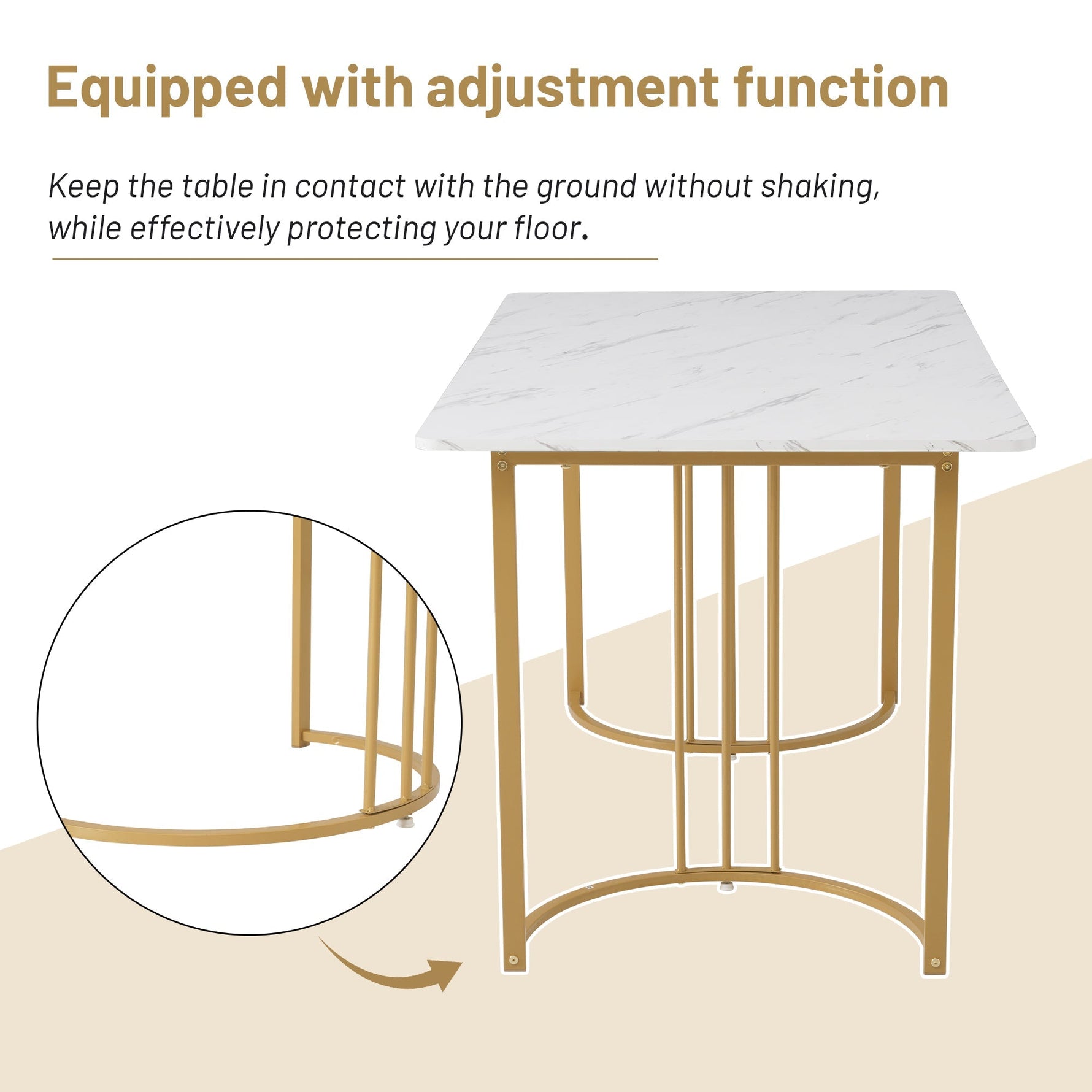 Dining Set 5-Piece 140x80cm Modern Table & 4 Chairs Dark Green Velvet White MDF Gold