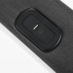 Upholstered Bed LED Double Bed with USB Type C, Storage, Linen