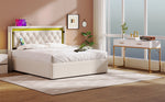 Dressing table with 2 drawers, 75cm high, white