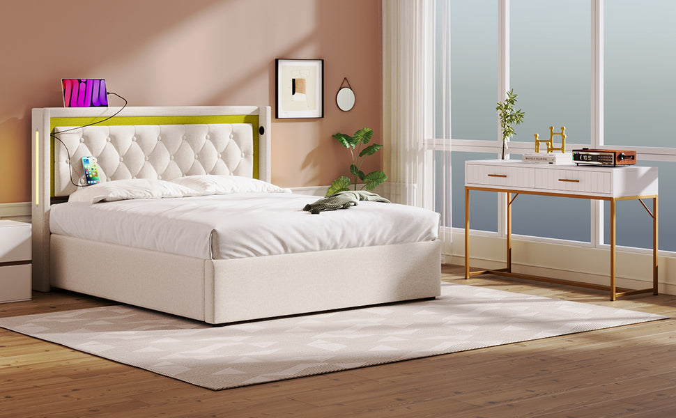 Dressing table with 2 drawers, 75cm high, white