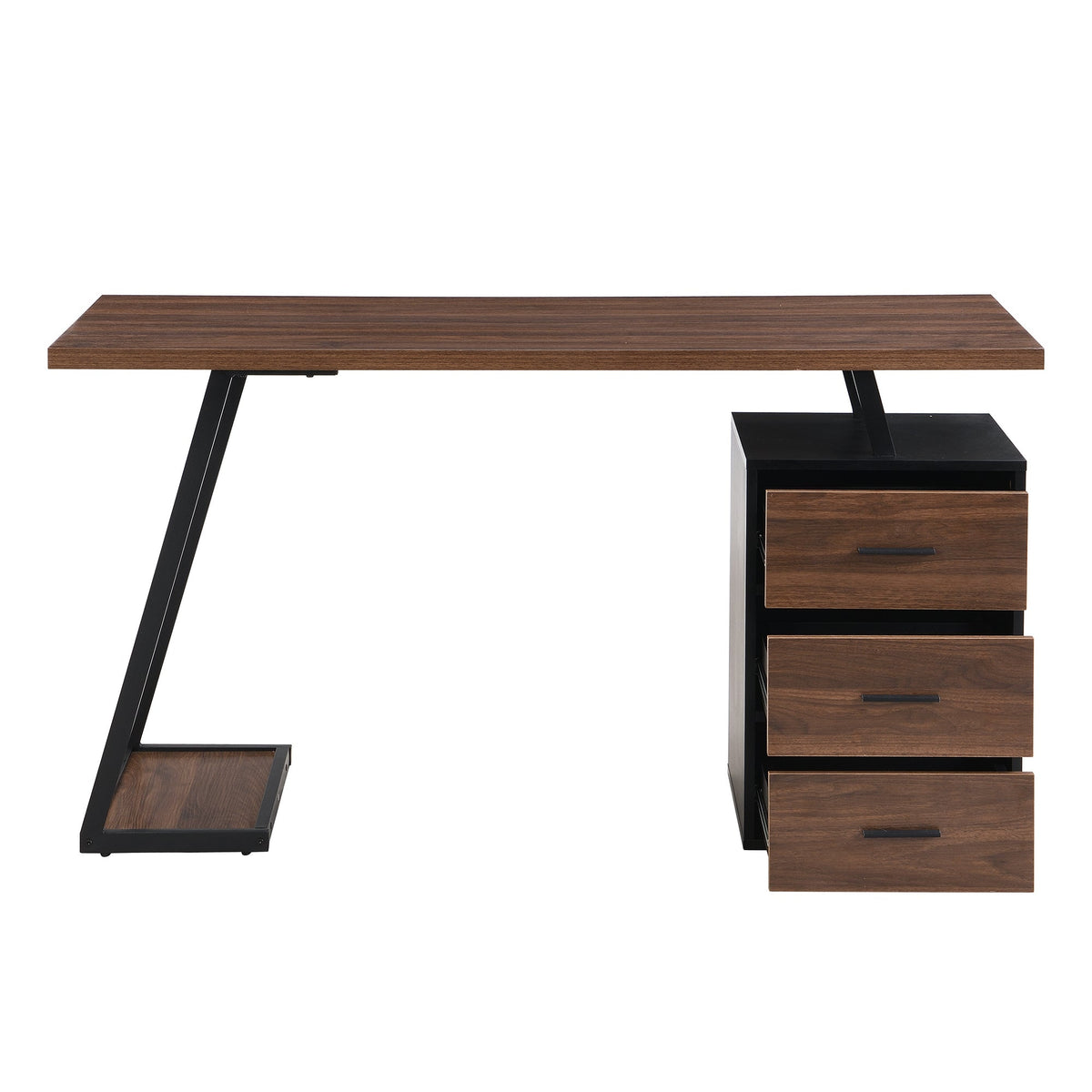 Industrial Desk 138.5cm 3 Drawers