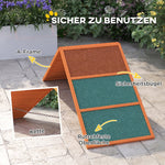Agility Dog Ramp, Foldable, Adjustable Height, Non-Slip, Fir Wood