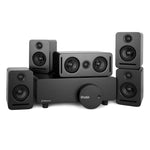 5.1 Wireless Home Cinema System Dolby Atmos Monaco Set - Black