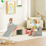Soft Play Blocks Set, 2-Piece Toddler Climbing & Building, Colorful Foam