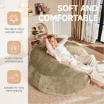 Beanbag Sofa Chair for Adults, Soft Comfortable Reading, 90 (Size)