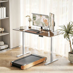 Desk Frame Electric, Adjustable with 2 Motors, 3 Memory, White