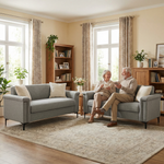 Modern Sofa Set 2-Seater 172cm 2-Piece