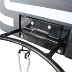 Basketball Hoop, Wall-Mounted 28.5" x 18" Shatterproof, Steel Frame