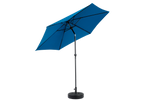Outdoor Umbrella 9 Ft Double Sided Rectangular with Crank, Blue