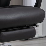Ergonomic Office Chair, Height Adjustable 145° Reclining, Black