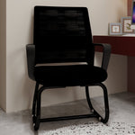 Minimalist Office Chair - Modern, Comfortable, Metal Frame