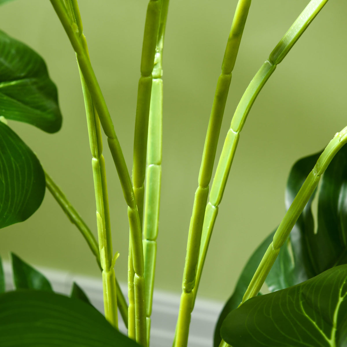 Artificial Monstera 120cm Plant with Planter, Green