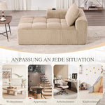 Recliner Sofa Cozy with Side Pocket Drink Holder - Corduroy