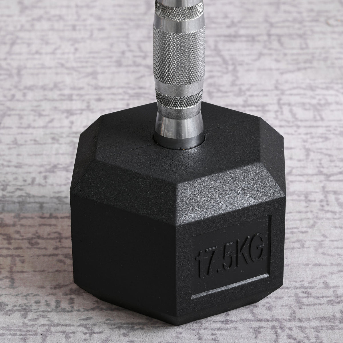 Hexagon Dumbbells 17.5kg Strength Training Black